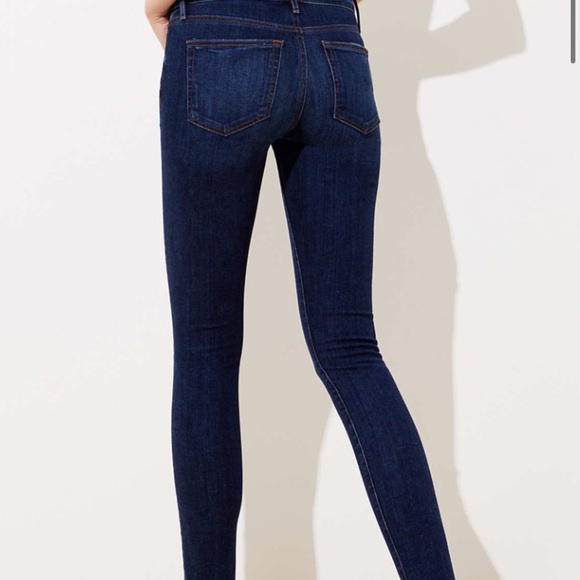 LOFT Slim Pockets Skinny Jeans Size 8 NWT - Picture 3 of 10